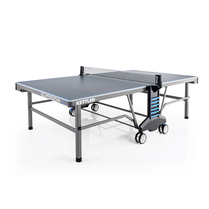 Kettler Tischtennisplatte Outdoor 10 – Wetterfest, Stabil, Faltbar