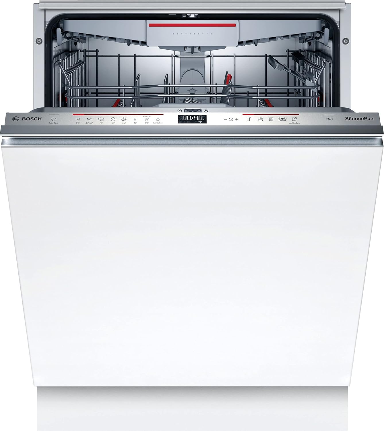 Bosch SMV4ETX08E Serie 4 – Vollintegriert 60 cm, Besteckkorb, Leise