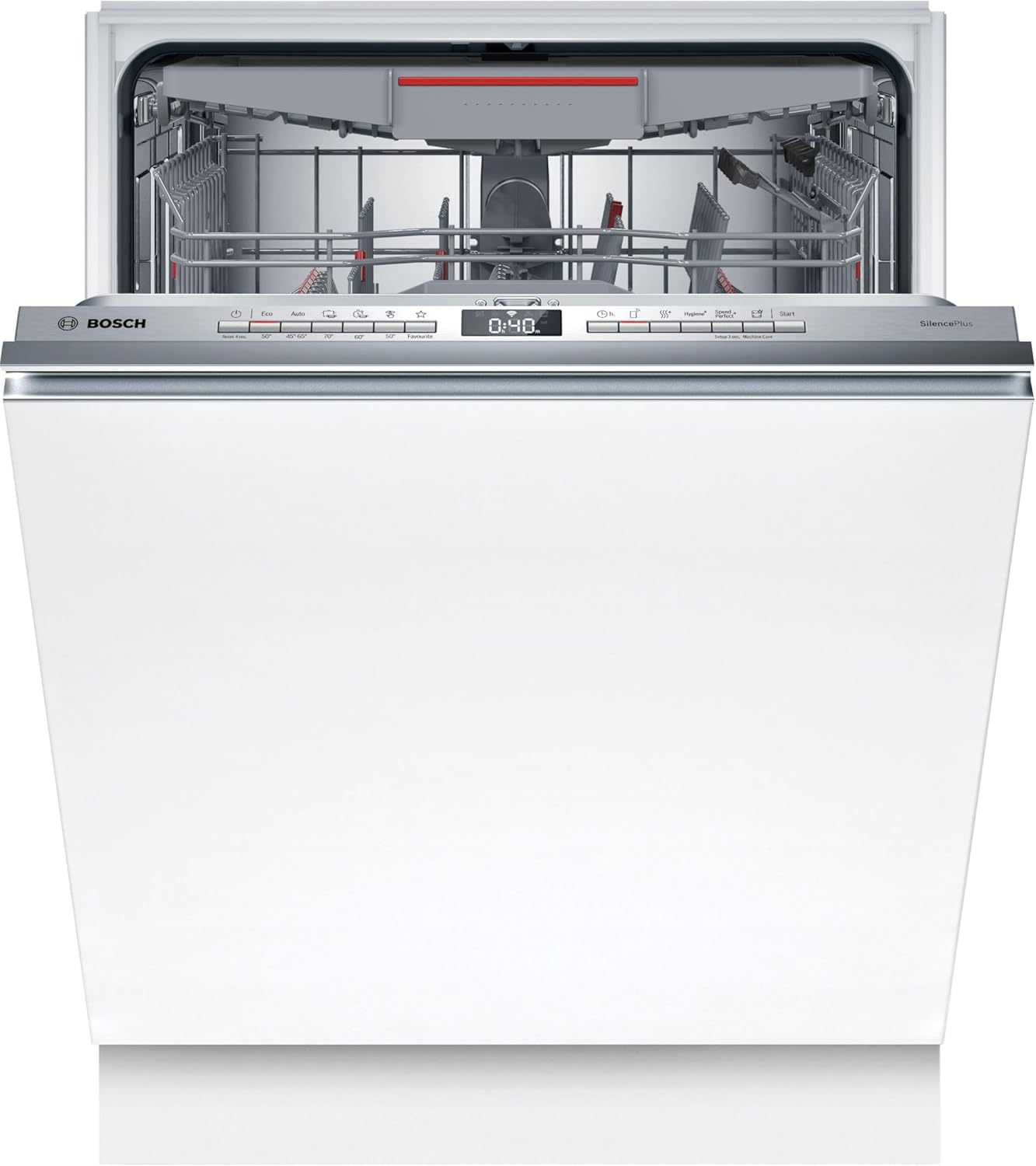 Bosch SMV4ETX08E Serie 4 – Vollintegriert 60 cm, Besteckkorb, Leise