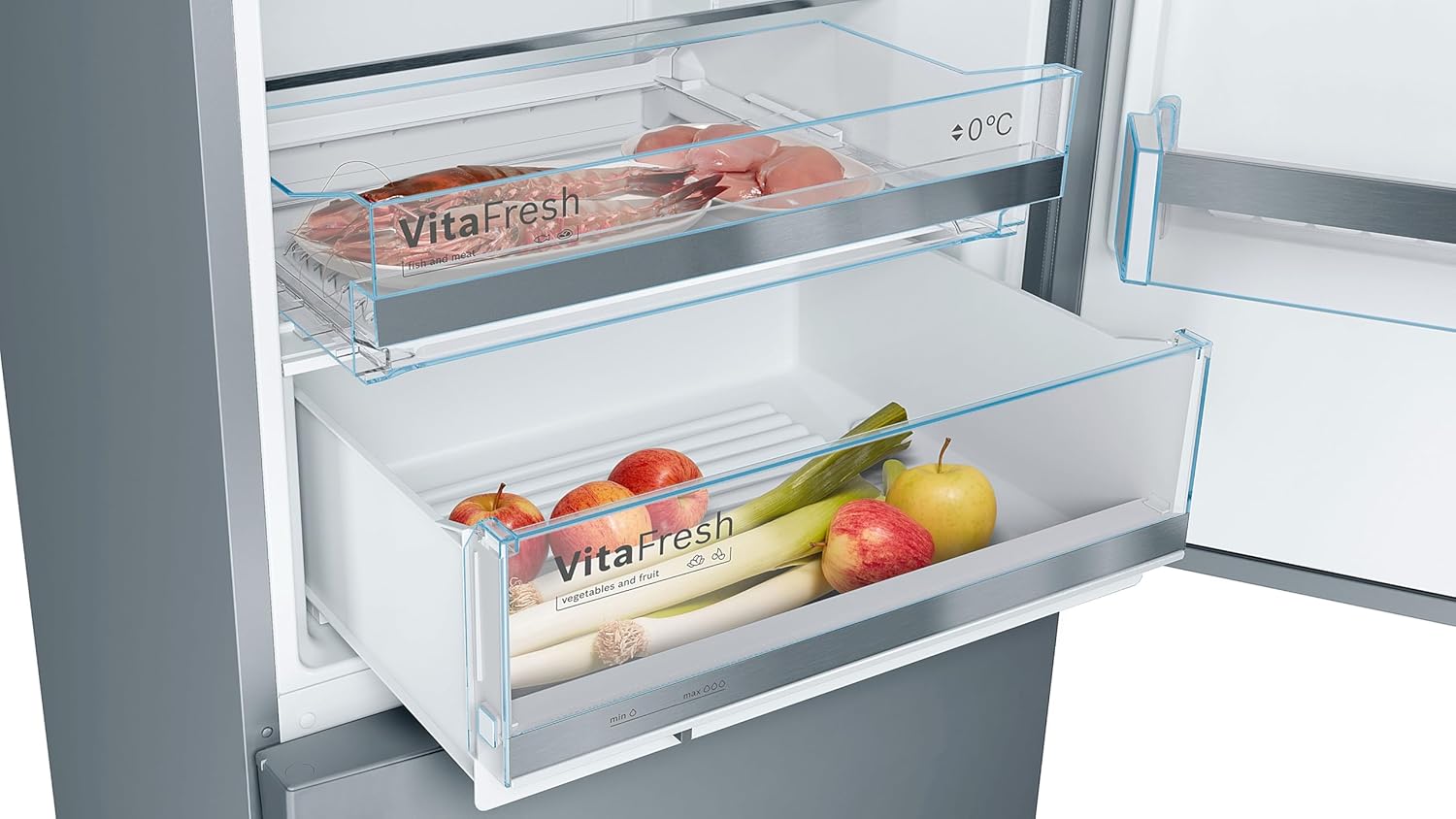 Bosch KGN39AIAT Serie 6 – 260 L Kühlraum, 103 L Gefrierfach, NoFrost & VitaFresh XXL