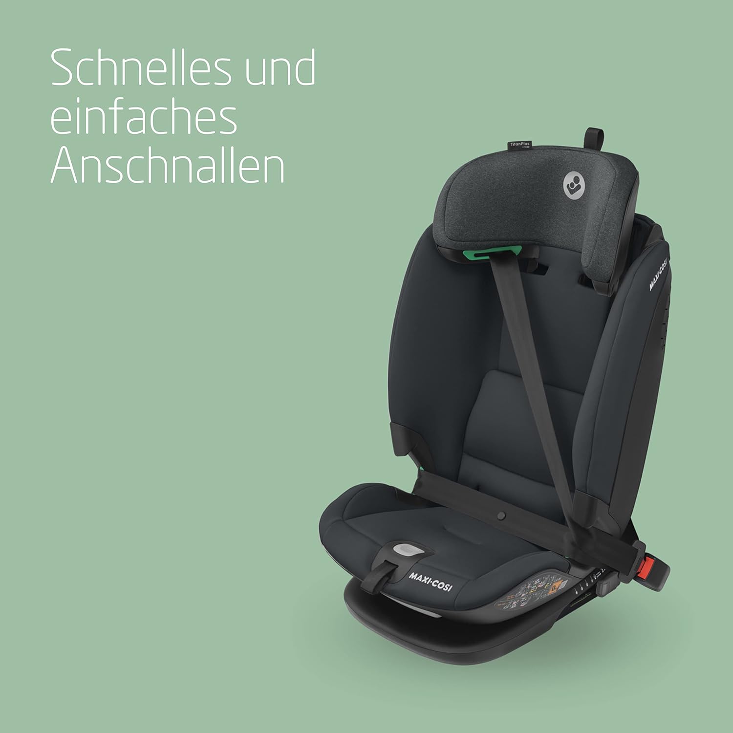 Maxi-Cosi Titan Plus i-Size – 15 Monate-12 Jahre, ISOFIX, G-CELL Seitenaufprallschutz