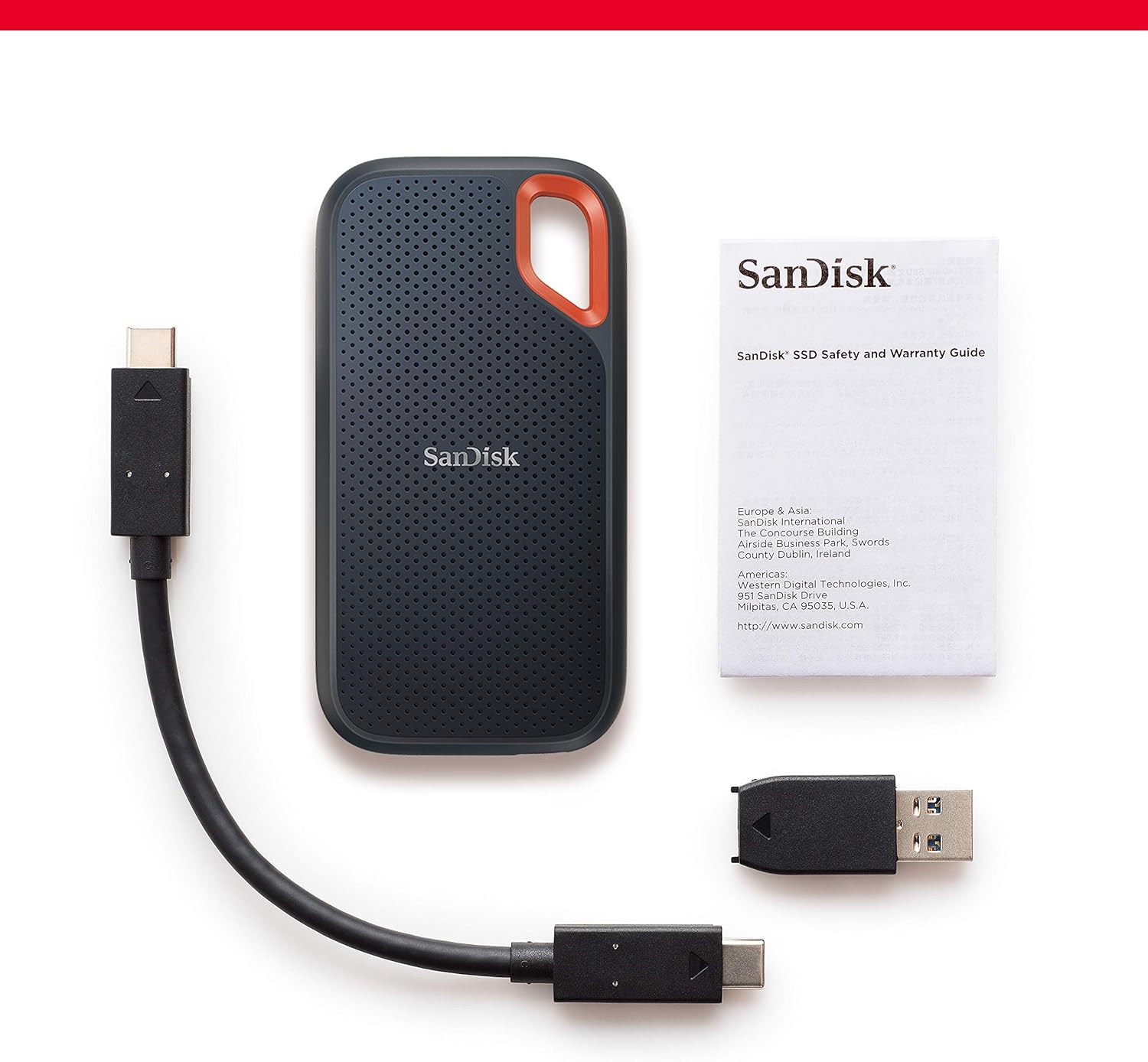 SanDisk Extreme Portable SSD 1 TB – Robuste & Schnelle Externe SSD