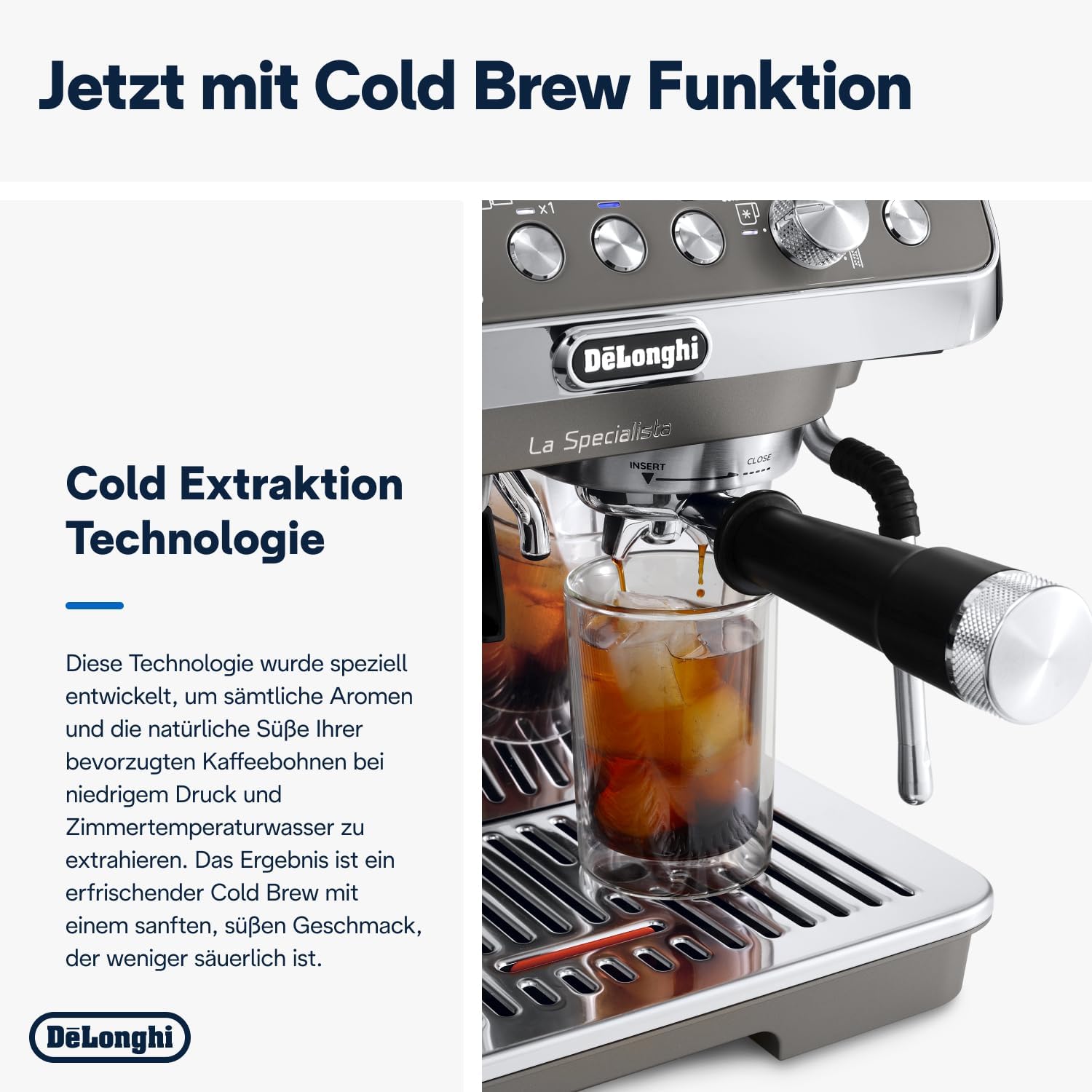 De’Longhi La Specialista Arte EC9155.MB – Siebträgermaschine, 15 Bar, 1300 W