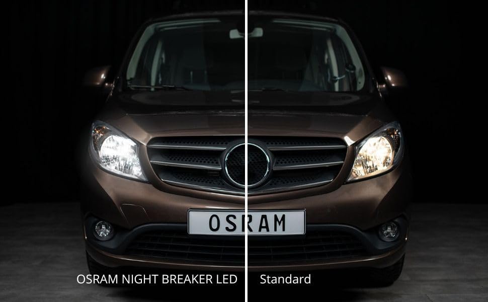 Osram Night Breaker LED Speed H7 – Straßenzugelassene LED Scheinwerferlampe, 6000K, Plug & Play