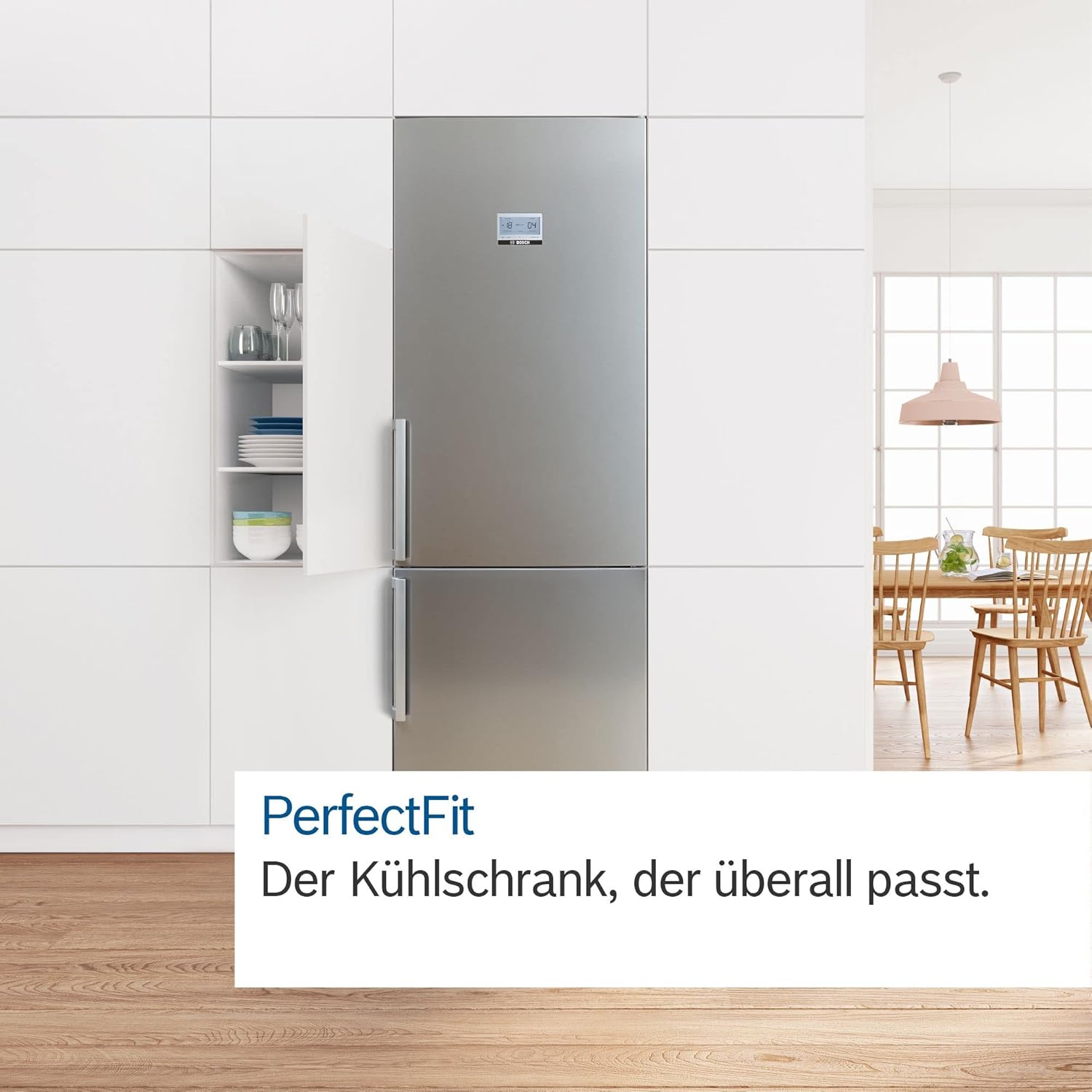 Bosch KGN39AIAT Serie 6 – 260 L Kühlraum, 103 L Gefrierfach, NoFrost & VitaFresh XXL