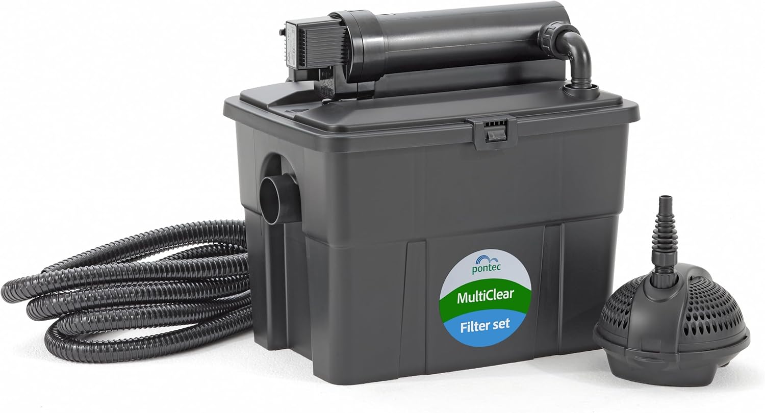 Pontec MultiClear Teichfilter – Klar, Gesund & Algenfrei!