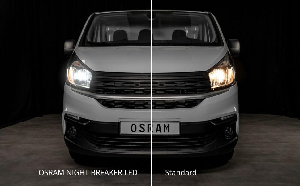 Osram Night Breaker LED Speed H7 – Straßenzugelassene LED Scheinwerferlampe, 6000K, Plug & Play