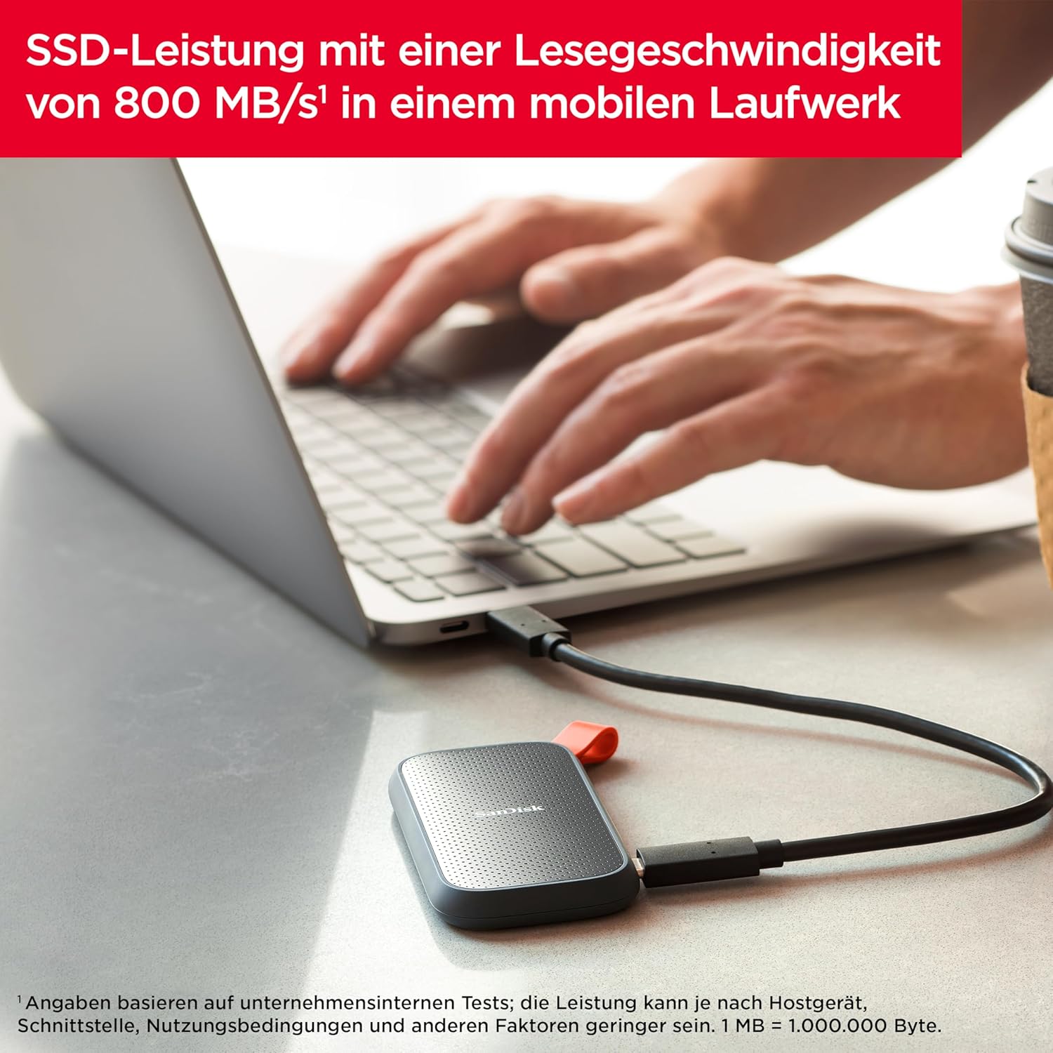 SanDisk Extreme Portable SSD 1 TB – Robuste & Schnelle Externe SSD