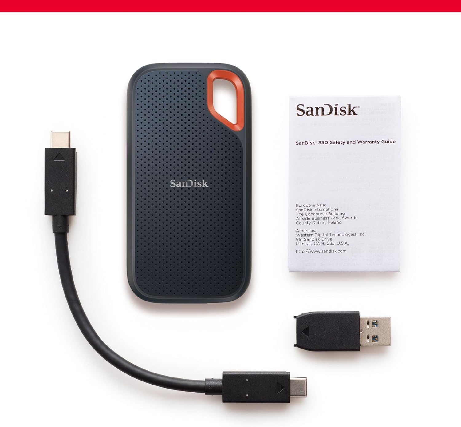 SanDisk Extreme Portable SSD 1 TB – Robuste & Schnelle Externe SSD