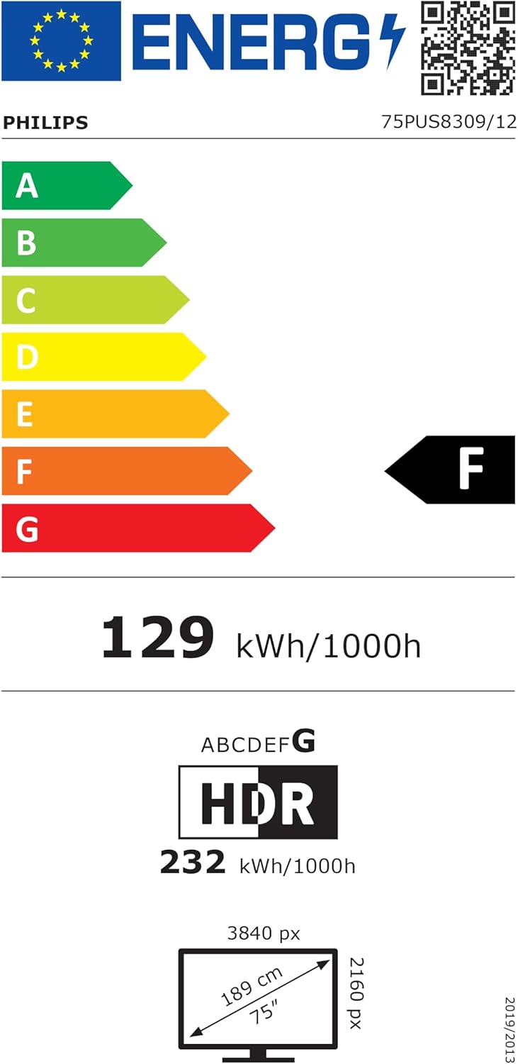 Philips Ambilight 43PUS8109 – 43 Zoll 4K LED Smart TV mit Titan OS & Dolby Atmos