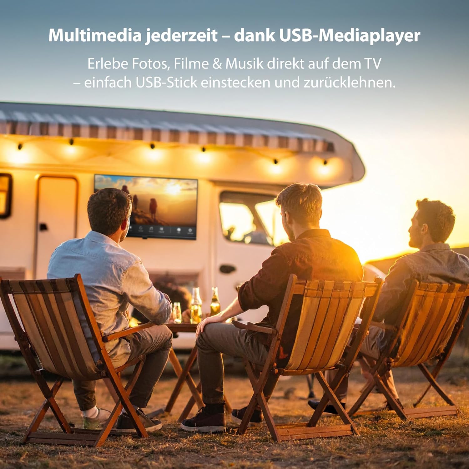 DYON Smart 43 VX – 43 Zoll Full HD Smart TV mit Triple Tuner, App Store & Streaming-Diensten