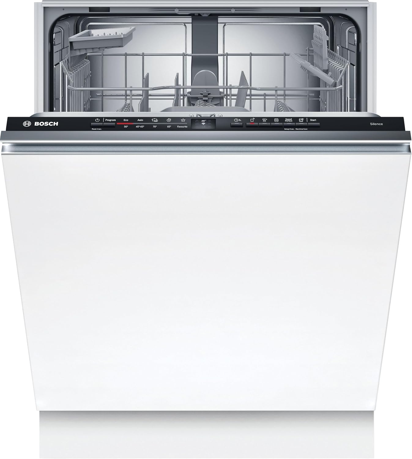 Bosch SMV4ETX08E Serie 4 – Vollintegriert 60 cm, Besteckkorb, Leise