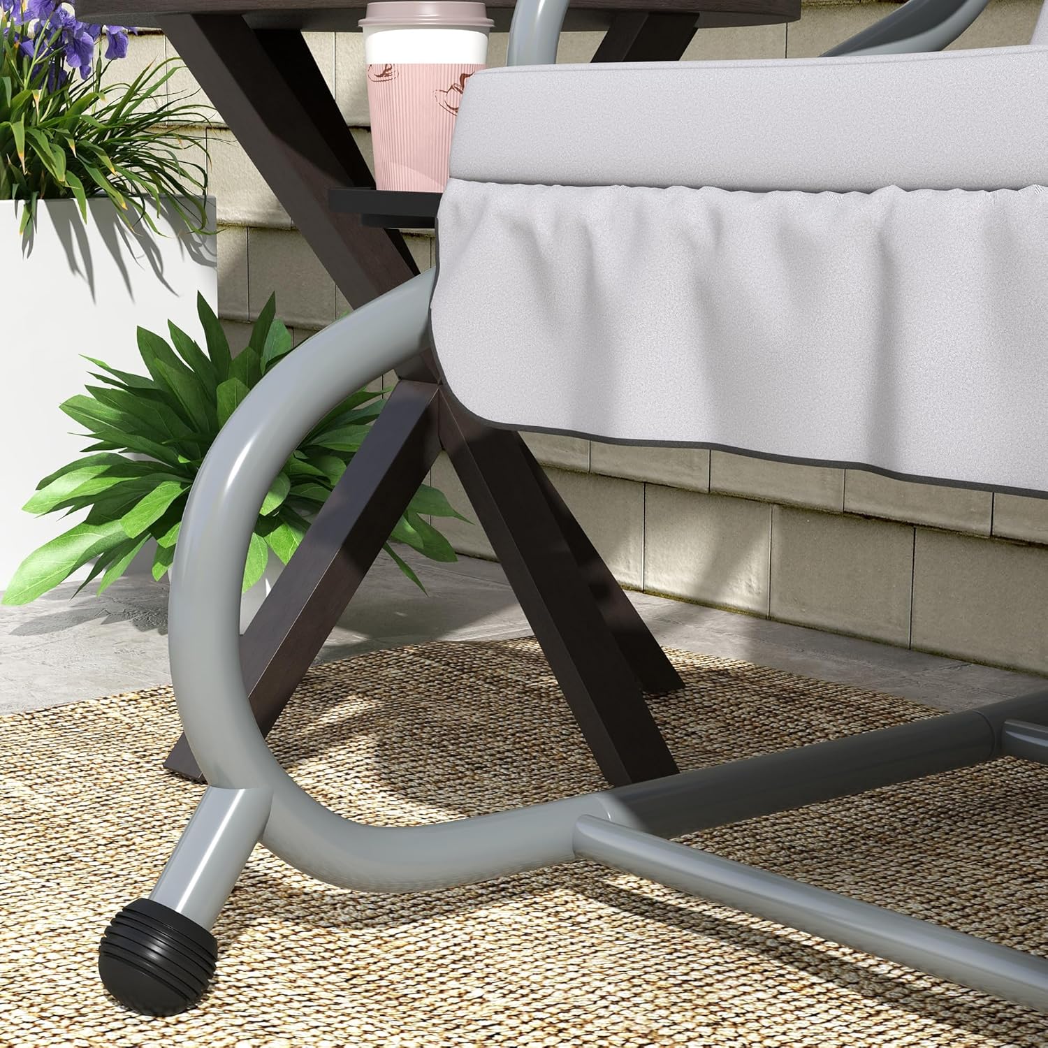 Outsunny Hollywood 3-Sitzer Gartenschaukel