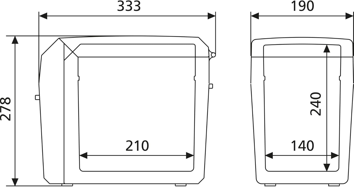 Dometic TropiCool TCX 35 – Tragbare Kühl- & Heizbox 33L