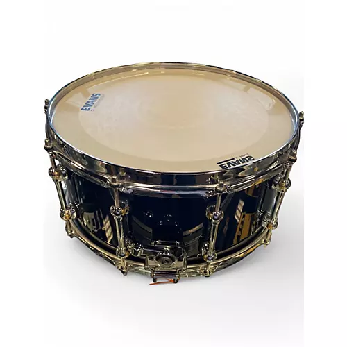 Used Pearl 6.5X14 Reference Pure Snare Black Drum Black 15