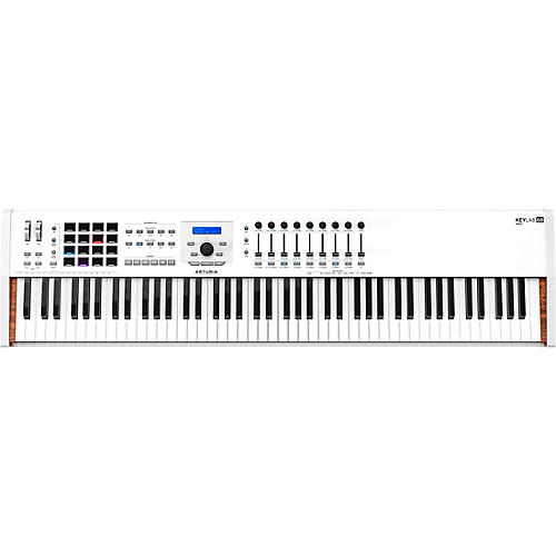 Open-Box Arturia KeyLab 88 MkII Keyboard Controller Condition 1 - Mint White