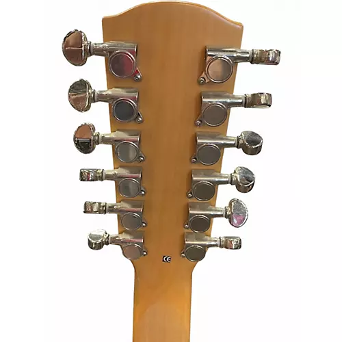 Used Alvarez AJ60SC/12 Natural 12 String Acoustic Electric Guitar Natural