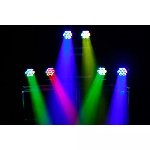 JMAZ Lighting PIXL TRON 740Z LED Wash Moving Head with 40W LEDs and Tron Effect Ring