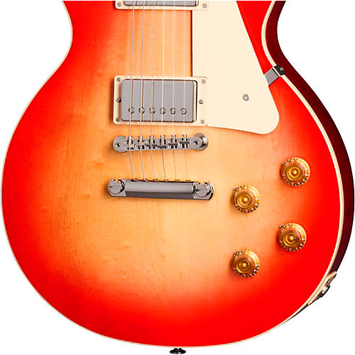 Gibson Les Paul Standard '50s Plain Top Limited-Edition Electric Guitar Washed Cherry Sunburst