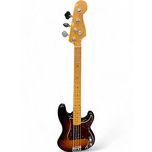 Used Fender American Professional II Precision Bass 3 Color Sunburst Electric Bass Guitar 3 Color Sunburst