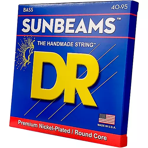 DR Strings SUNBEAM  Nickel Plated Bass Strings Lite (40-95)