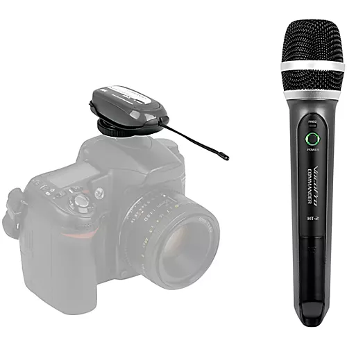 VocoPro Commander-FILM-HANDHELD Wireless Handheld Video Mic System, Frequency Set 4, 902-928mHz