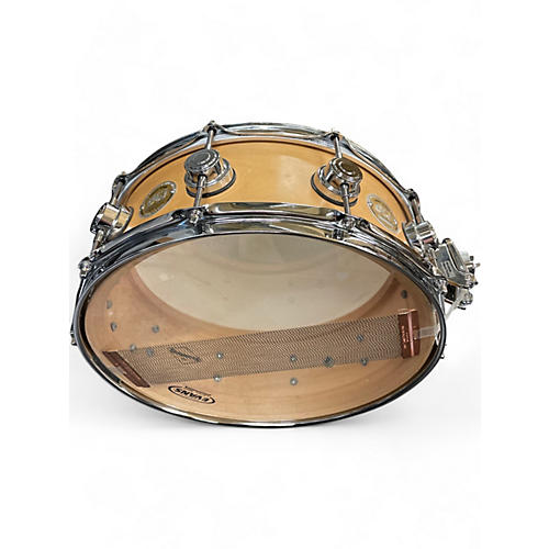 Used 2006 DW 5X14 Collector's Series Maple Snare Natural Drum Natural 8