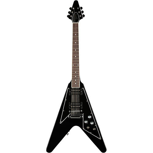 Gibson '70s Flying V Mirror Limited-Edition Electric Guitar Ebony
