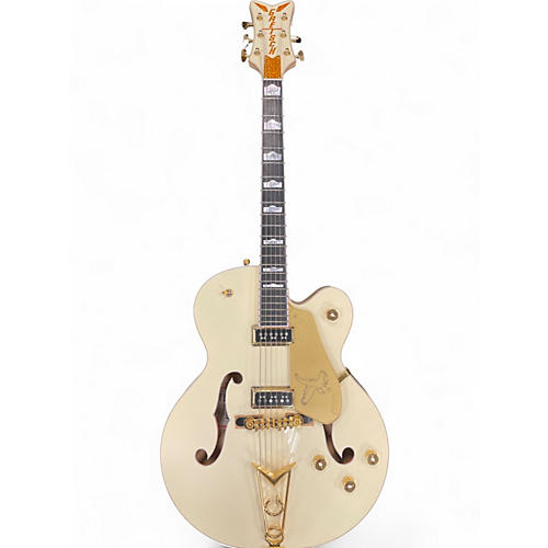 Used Gretsch Guitars G6139 White Falcon Olympic White Hollow Body Electric Guitar Olympic White
