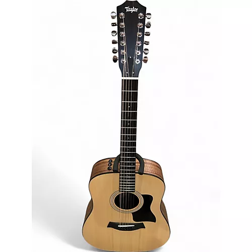 Used Taylor 150E Natural 12 String Acoustic Electric Guitar Natural