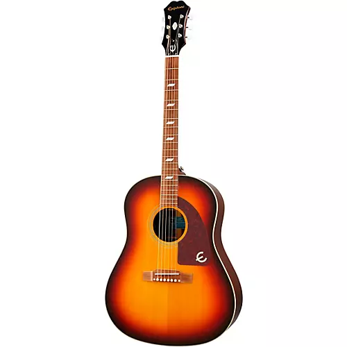 Epiphone Masterbilt Texan Acoustic-Electric Guitar Faded Cherry Aged Gloss