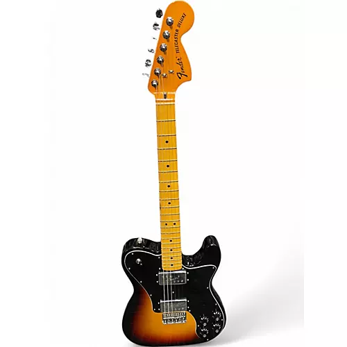 Used Fender AMERICAN VINTAGE II 1975 TELECASTER DELUXE 2 Color Sunburst Solid Body Electric Guitar 2 Color Sunburst