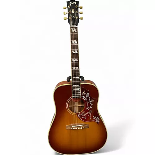 Used Gibson Custom shop 1960 Hummingbird 2 Color Sunburst Acoustic Guitar 2 Color Sunburst
