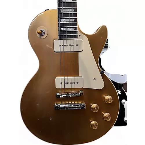 Used Gibson Les Paul Standard 1950S Neck Gold Top Solid Body Electric Guitar Gold Top