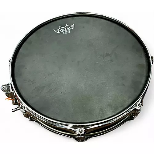 Used Pearl 13in Piccolo Steel Snare Black Drum Black 31