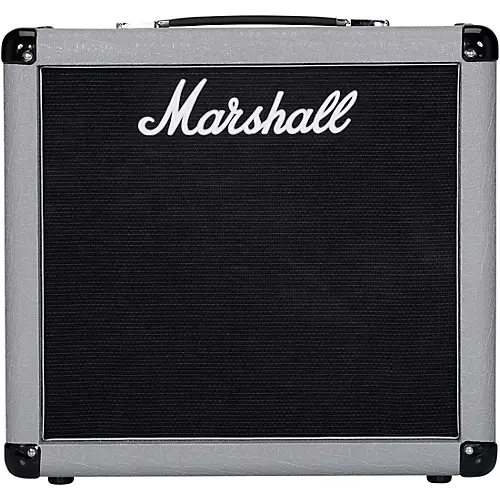 Marshall 2512 Studio Jubilee 70W 1x12 Guitar Speaker Cabinet Black and Silver