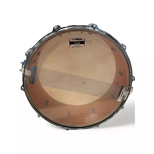 Used Yamaha 6X14 absolute hybrid maple Silver Sparkle Drum Silver Sparkle 13