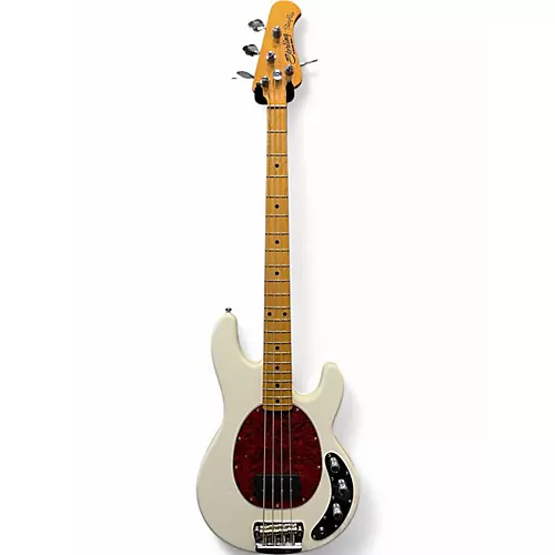 Used Sterling by Music Man StingRay Classic Olympic White Electric Bass Guitar Olympic White