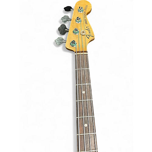 Used 2022 Fender Nate Mendel Signature Precision Bass Candy Apple Red Metallic Electric Bass Guitar Candy Apple Red Metallic