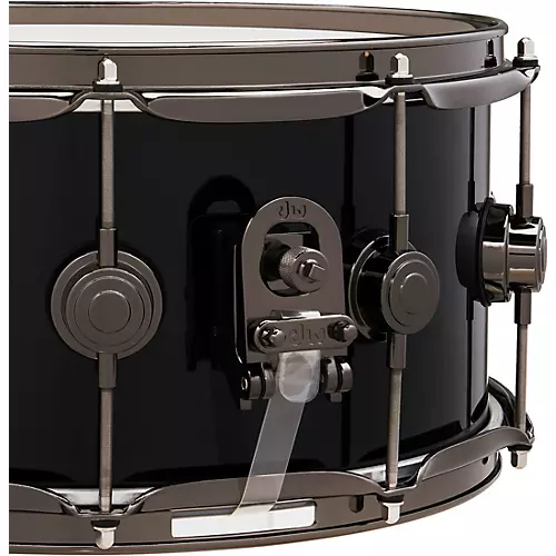 DW Collector's SSC Maple Finish Ply Snare Drum with Black Nickel Hardware 14 x 6.5 in. Gloss Black