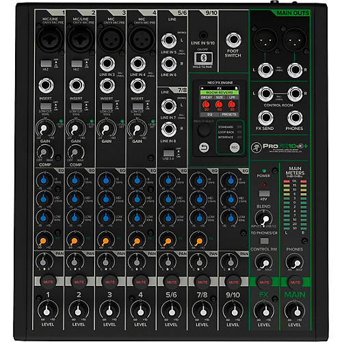Mackie ProFX10v3+ Content Creator Bundle With AT2040 Microphones and ATH-M20X Headphones