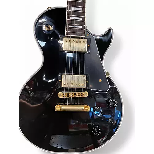 Used 2013 Gibson Les Paul Custom Ebony Solid Body Electric Guitar Ebony