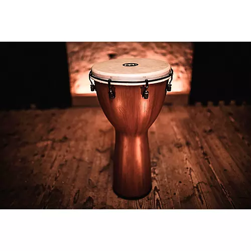 MEINL Alpine Synthetic Djembe 12 in. Barnwood