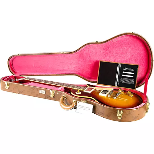 Gibson Custom M2M 1960 Les Paul Standard Reissue VOS (Hand Select Top) Electric Guitar Bourbon Burst