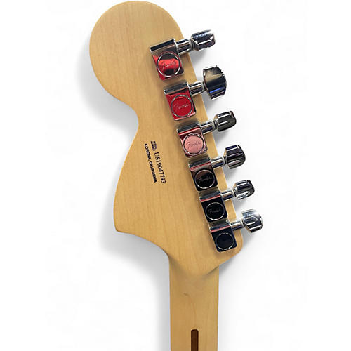 Used 2019 Fender LIMITED EDITION AMERICAN PERFORMER STRATOCASTER Olympic White Solid Body Electric Guitar Olympic White