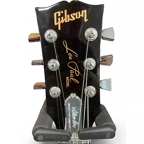 Used 2018 Gibson Les Paul Studio HP Left-Handed Wine Red Solid Body Electric Guitar Wine Red