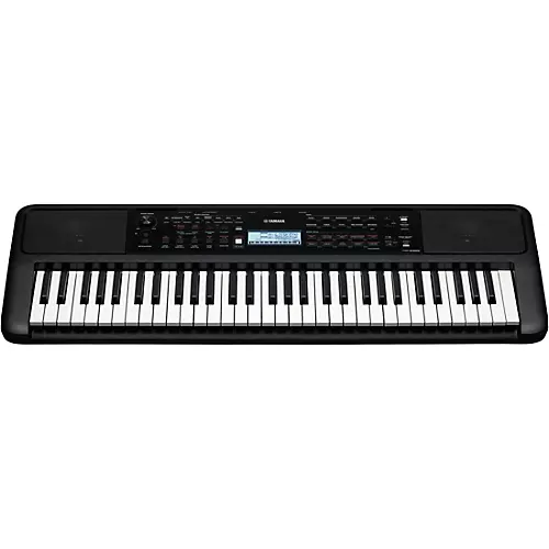 Yamaha PSR-E383 61-Key Portable Keyboard With Power Adapter