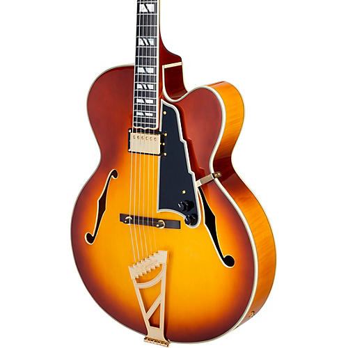 D'Angelico Excel EXL-1 Hollowbody Electric Guitar Dark Iced Tea Burst