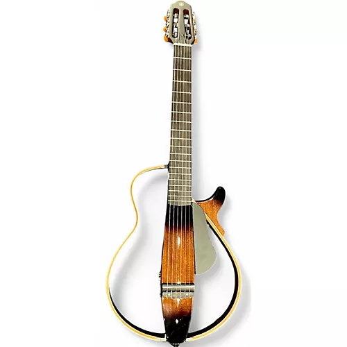 Used Yamaha SLG200N Tobacco Sunburst Classical Acoustic Electric Guitar Tobacco Sunburst