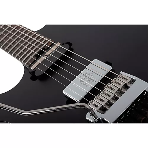 Schecter Guitar Research Synyster Gates Custom- 6 TR-S Headless Left-Handed Electric Guitar Satin Black